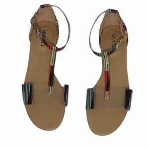 Vaneli Blasius Flat Sandals Size 7.5